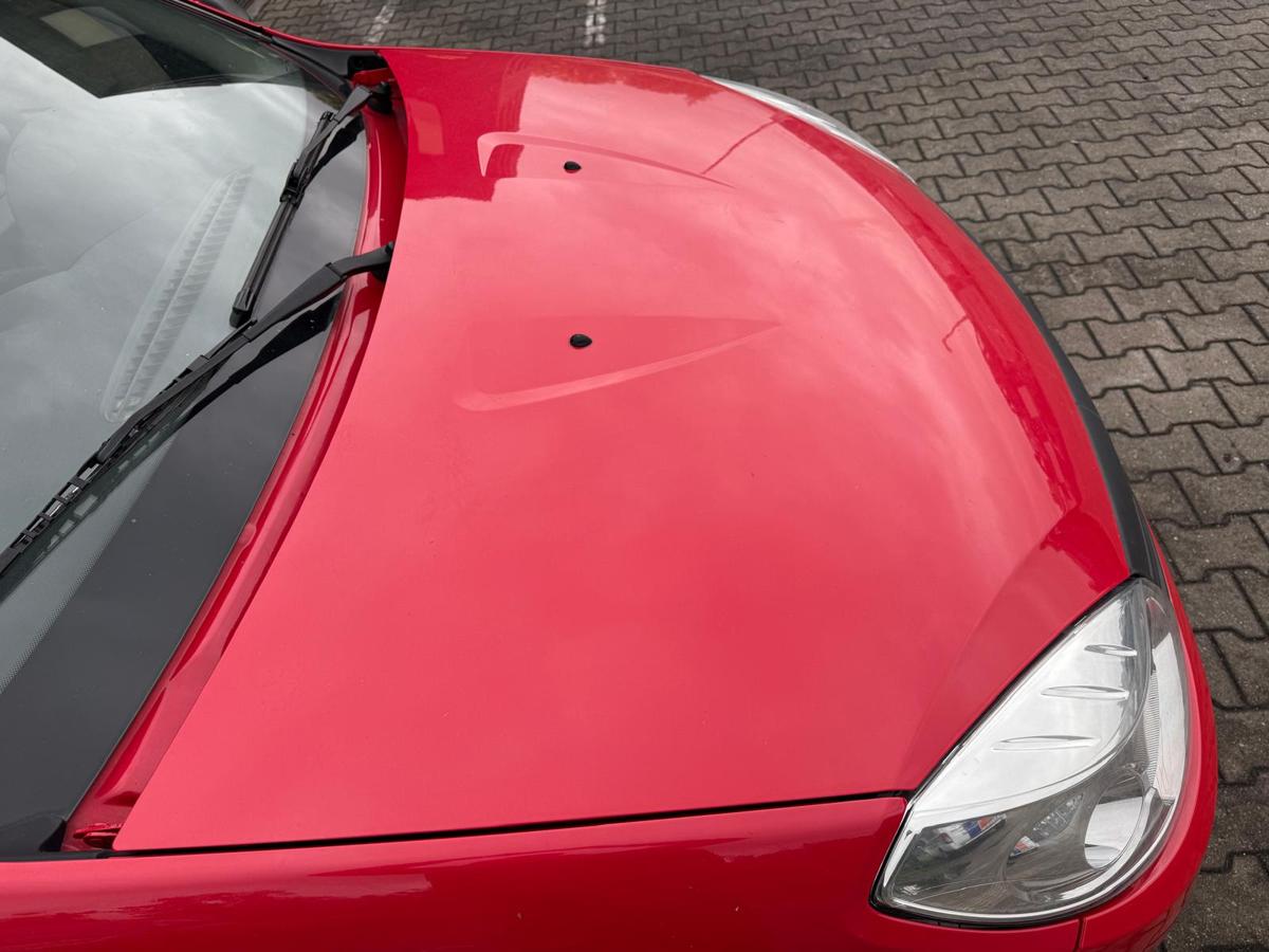 Dacia Sandero SD original Motorhaube OV21D Red Passion BJ09
